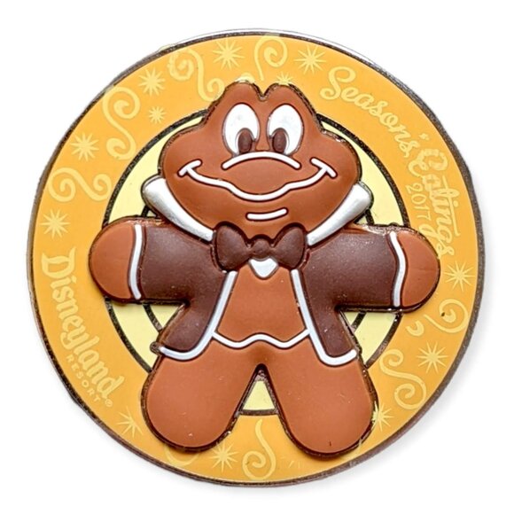 Adventures of Ichabod and Mr. Toad Disney Pin: Gingerbread Cookie